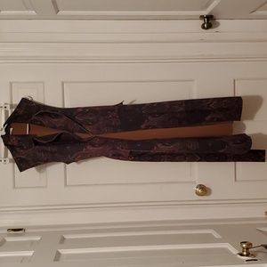 Sleeveless overcoat by Solitaire, size SMALL
